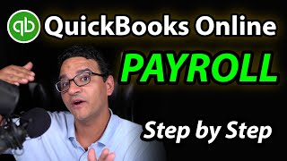 QuickBooks Online PAYROLL  Full Tutorial [upl. by Madelena]