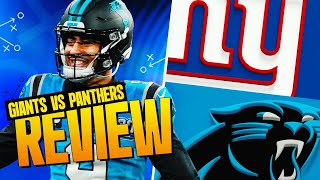 Bryce Young Does Just Enough For Panthers In Munich  Panthers vs Giants Week 10 NFL Review  PFF [upl. by Diraj]