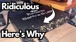 Its Hard to Hate on Focusrite  My Thoughts on the Saffire 6 USB [upl. by Nerwal]