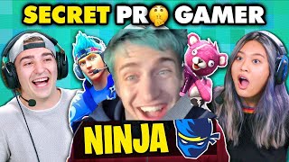 NINJA DESTROYS TRASH NOOBS NINJASHYPER BACK  React [upl. by Mohn91]