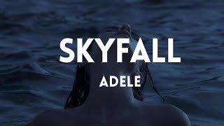 ADELE  Skyfall lyrics [upl. by Eilyak]