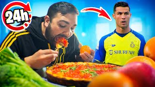 MANGIO PER 24 ORE COME CR7 🍳🥑🥬 [upl. by Beebe122]