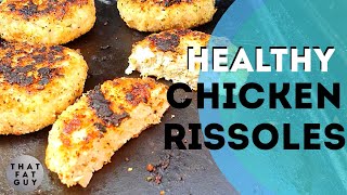 How to cook HEALTHY RISSOLES  That Fat Guy [upl. by Atarman]