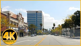 Driving Tour of San Bernardino Downtown 4K [upl. by Litha333]