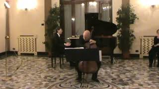 RSTRAUSS SONATA op 6 PACCAGNELLA cello FAGNOCCHI piano PADOVA [upl. by Derfliw]