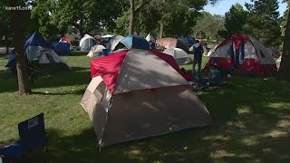 Powderhorn Park homeless camps grow neighbors demand help [upl. by Teufert]