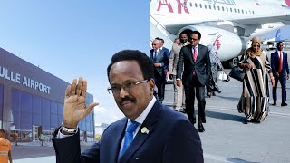 Xogaha Ka soo Baxaya Socdaalka Farmaajo ee Muqdisho uu ku Tagay [upl. by Napas]