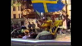 Fotbolls VM USA 1994 Sveriges Brons Hjältar Hemkomst och Hyllningar Rålambshovsparken [upl. by Reyam]