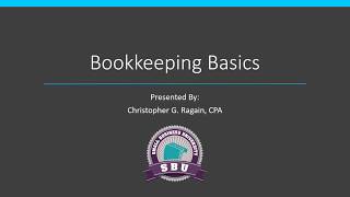 Bookkeeping Basics [upl. by Suzanne165]