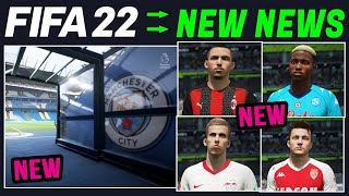 FIFA 22 NEWS  NEW Tunnels Updated Stadiums Real Faces amp Cinematic Cutscenes [upl. by Nerwal]