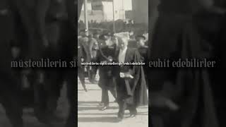 Muhtaç olduğun kudret damarlarındaki asil kanda mevcuttur atatürk mustafakemalatatürk nutuk türk [upl. by Millda]