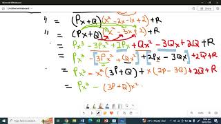 Equating Coeffiecients of Polynomials Q 15 F [upl. by Mingche]