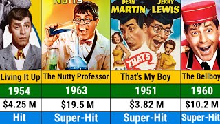 Jerry Lewis All Hits And Flops Movies List  List Of Jerry Lewis All Movies  Jerry Lewis All Movies [upl. by London603]