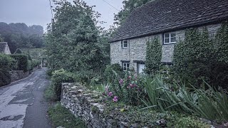 An Atmospheric amp Moody Slow Walk at First Light in a Cotswold Hamlet [upl. by Yarod]