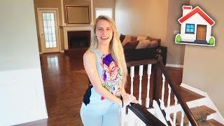 I BOUGHT A HOUSE 🏠 Empty House Tour kinda  NoisyButters [upl. by Bevin355]