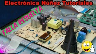 Pantalla LG lcd sin imagen falla resuelta electronica nuñez tutoriales [upl. by Fortna953]