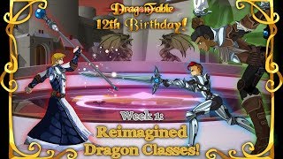 Dragon Fable Dragon Base Class Revamp [upl. by Eibot]