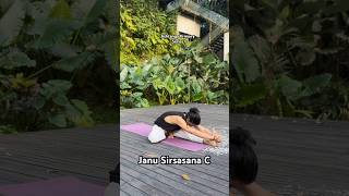 Janu Sirsasana C  Ashtanga Vinyasa Primary Series [upl. by Eenel]