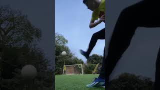 Shooting practise 3 of my best shots 🥶🥶🔥🔥🤙🏻football cold skill [upl. by Nhar]