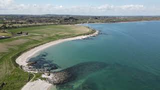 Gormanston Beach Drone 4k [upl. by Stevenson]