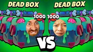 1000 Dead Box Battle We pulled EVERY BRAWLER BT1 vs OJ [upl. by Lerrad]