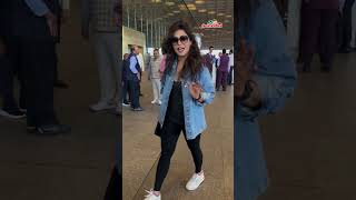 Spotted ChitrangadaSinghs Effortless Airport Style  Bollywood Update desimartini [upl. by Cown471]