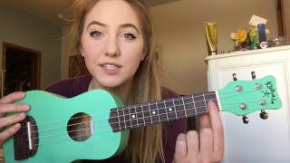 UKULELE TUTORIAL  work song by hozier [upl. by Inalel]