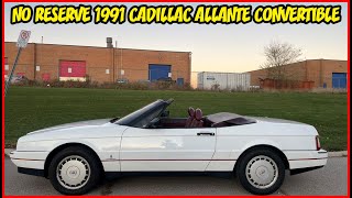 REVIEW  No Reserve 1991 Cadillac Allante Conv  CollectorCarCanadaCA CR Podcast Snippet  Ep 26 [upl. by Nnywg]