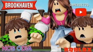 ODIA SUS HERMANOS HERMANA MAYOR  Historias de Roblox Gamersitos2015 roblox [upl. by Riedel]