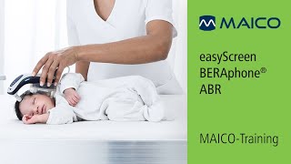 easyScreen BERAphone®  ABR  MAICO Training  HörScreeningDiagnosetests [upl. by Reivax]