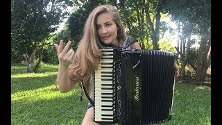 As melhores musicas de bandinhas do sul no acordeon  Bia Socek [upl. by Wulfe]