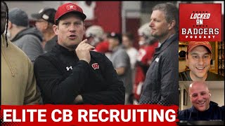 Wisconsin Badgers football recruiting with Jon McNamara thoughts on Mason Posa and official visits [upl. by Ayekat509]