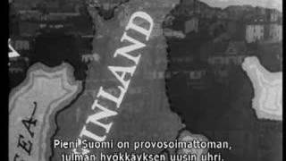 Talvisota The Winter War Rare video Friends of Finland [upl. by Campney]