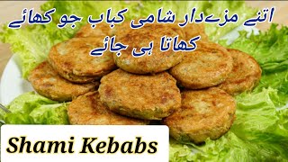 Shami kebab Easy mutton shami kabab  No fail shami kabab Real shami kebabs [upl. by Schnell]