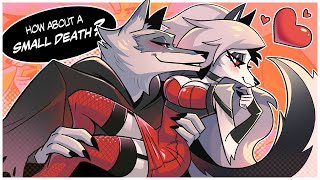 Loona amp Her Bf Death Wolfs YIFF Love  HELLUVA BOSS [upl. by Cadmarr614]