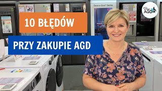 Jak wybrać lodówkę piekarnik czy zmywarkę żeby nie żałować 10 błędów przy zakupie AGD  Pani AGD [upl. by Aoket]