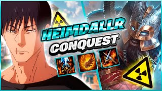 HEIMDALLR ES EL MEJOR ADC DE JUNGLA  GRANDMASTERS HEIMDALLR JUNGLE SMITE RANKED [upl. by Inahs]