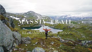 Solo Hiking 350 km on the Massiv Trail in Norway [upl. by Yrrag]