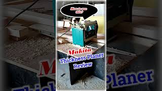 Makita Thickness Planer Review short [upl. by Annyrb]