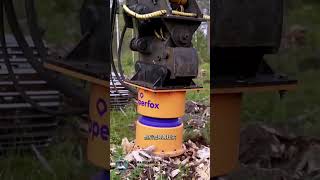 Watch the Dipperfox Stump Grinder Obliterate Tree Stumps in Seconds [upl. by Stoecker424]