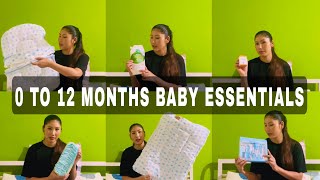 0 To 12 Months Baby’s Essential  Newborn Baby’s ke liye important Products 👶sanjima vlog [upl. by Anom]