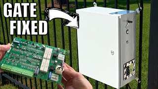 How To Fix An Automatic Gate  Apollo Control Box Revamped [upl. by Nason]