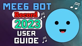 Vc Recording with MEE6 Bot 2023 User Guide Discord Record Bots [upl. by Anaoy]