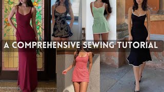 make the dress of YOUR DREAMS in one day SEWING TUTORIAL [upl. by Suelo]