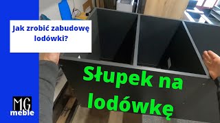 Jak zrobić zabudowę lodówki Rozmierzanie słupka [upl. by Hafler839]