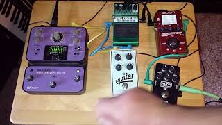 Bass Filter Showdown  MXR  Source Audio  Aguilar  Digitech  Zoom MS 60B [upl. by Pompei29]