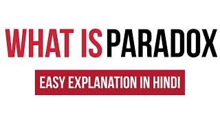 What is paradox  paradox kya hai  paradox in literature [upl. by Renner964]