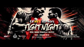 LVBET KSPROFL FIGHT NIGHT 2 [upl. by Davita991]