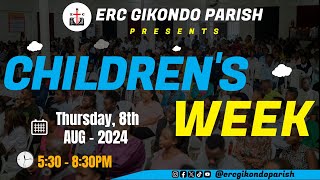 Childrens week  Thursday Service 8th August 2024 with KARANGWA Eunice [upl. by Ahsile]