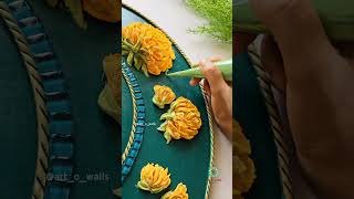 Sculpture Floral mirror 😍 Online class whatsapp 6382668709 shorts trending diwali diy diycrafts [upl. by Katheryn]